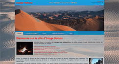 Desktop Screenshot of imagenature.net
